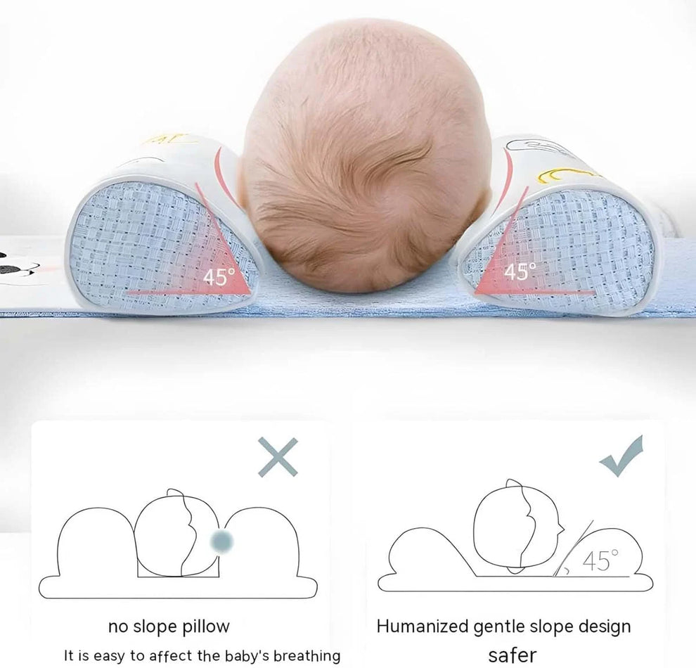 Baby Shaping Head Support Pillow - Assorted Colour